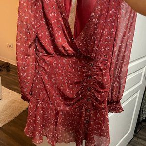 Fun, Flirty Long Sleeve Mini Dress